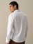 Erkek Beyaz Regular Fit Basic Gömlek 4
