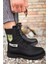 1385 Unisex Anatomik Tabanlı Spor Bot - NKT01385-SIYAH-39 4