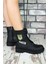 1385 Unisex Anatomik Tabanlı Spor Bot - NKT01385-SIYAH-39 5