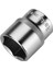Lokma Anahtar Kısa 6 Köşe 1/2" - 12 mm 1