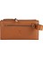 Karali Deri Deri Unisex Portföy Cüzdanı Taba BC484-03 2