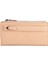 Karali Deri Deri Unisex Portföy Cüzdanı Pudra BC484-18 1