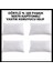 4 Adet Kapitoneli Yastık Koruyucuyastık Kılıfı Femuarlı 100% Pamuklu Terletmez 50X70M Ebatında Beyaz 1