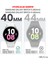 Samsung Galaxy Watch 5 40MM Uyumlu Ekran Koruyucu Cam ve Kasa Koruyucu Sert Pc 2