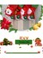 Noel Çorapları Noel Ağacı Süs Çantaları Hediyeler Şeker Çantaları Sevimli(Yurt Dışından) 3