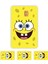 4 Adet Sünger Bob Kart Kaplama Sticker Kart Etiketi 1