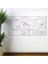 Yazılabilir Türkiye Haritası Manyetik Duvar Stickerı 110 x 56 cm 5