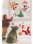 Yılbaşı Sticker Noel Baba Yılbaşı Ağacı Penguen ve Kar Taneleri Temalı 2