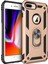 Iphone 7 Plus Kılıf Sofya Yüzüklü Silikon Kapak - Gold 300099 1