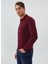 Lee Cooper O Yaka Bordo Erkek Sweatshirt 231 Lcm 241010 Newblend Bordo 3