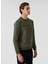 Kapüşon Yaka Haki Erkek Sweatshirt 231 Lcm 241020 Tess Hakä° 2