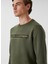 Kapüşon Yaka Haki Erkek Sweatshirt 231 Lcm 241020 Tess Hakä° 4