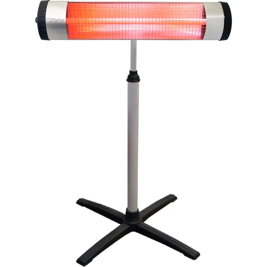 Ufomax 2500 W Tmr (Termostatlı) Infrared Isıtıcı (Teleskopik Ayaklı) CC-306