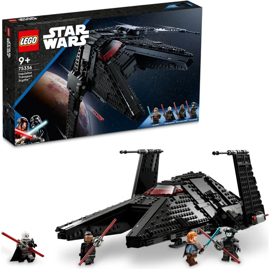 LEGO® Star Wars# Engizisyoncu Nakliye Aracı Scythe# 75336 - 9 Yaş ve Üzeri Çocuklar için Starship Oyuncak Yapım Seti (924 Parça)