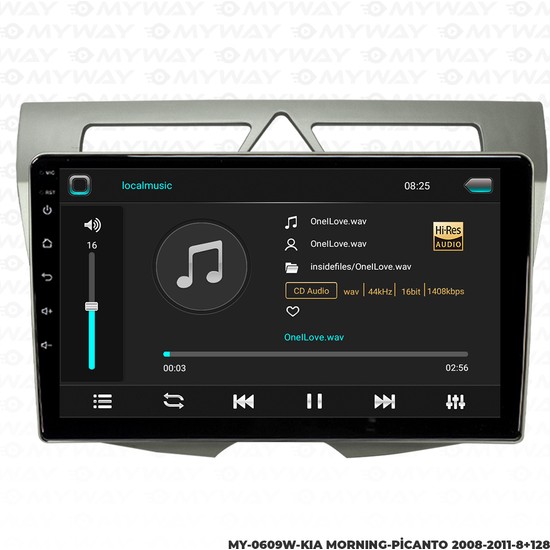 Myway Kia Morning Android Carplay Multimedya Navigasyon Fiyatı