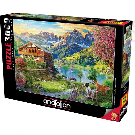 Anatolian 3000 Parça Puzzle / Dolomit Dağları - Kod 4928