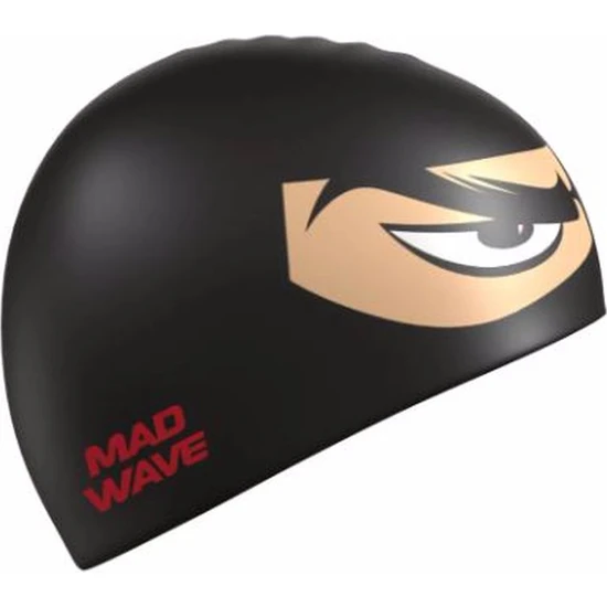Mad Wave Ninja Desenli Silikon Çocuk Bonesi 6-12 Yaş