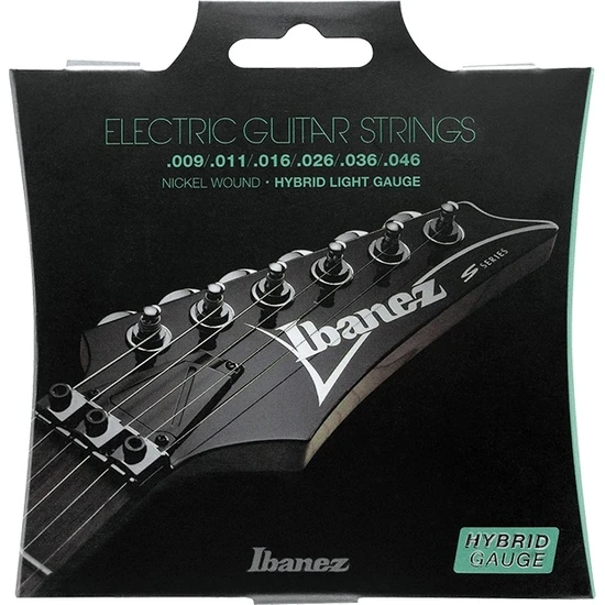 Ibanez IEGS6HG Hybride Electric Guitar Strings Takım Tel Elektro Gitar Teli 009-46