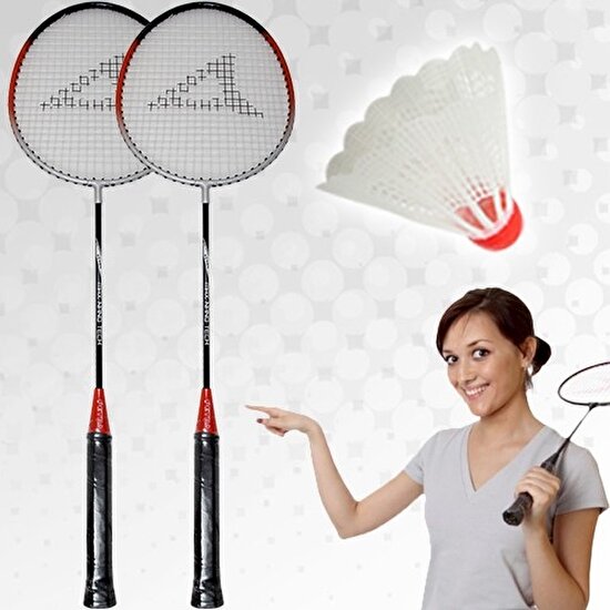 Nefertiya Badminton Seti (2 Raket + 1 Top)
