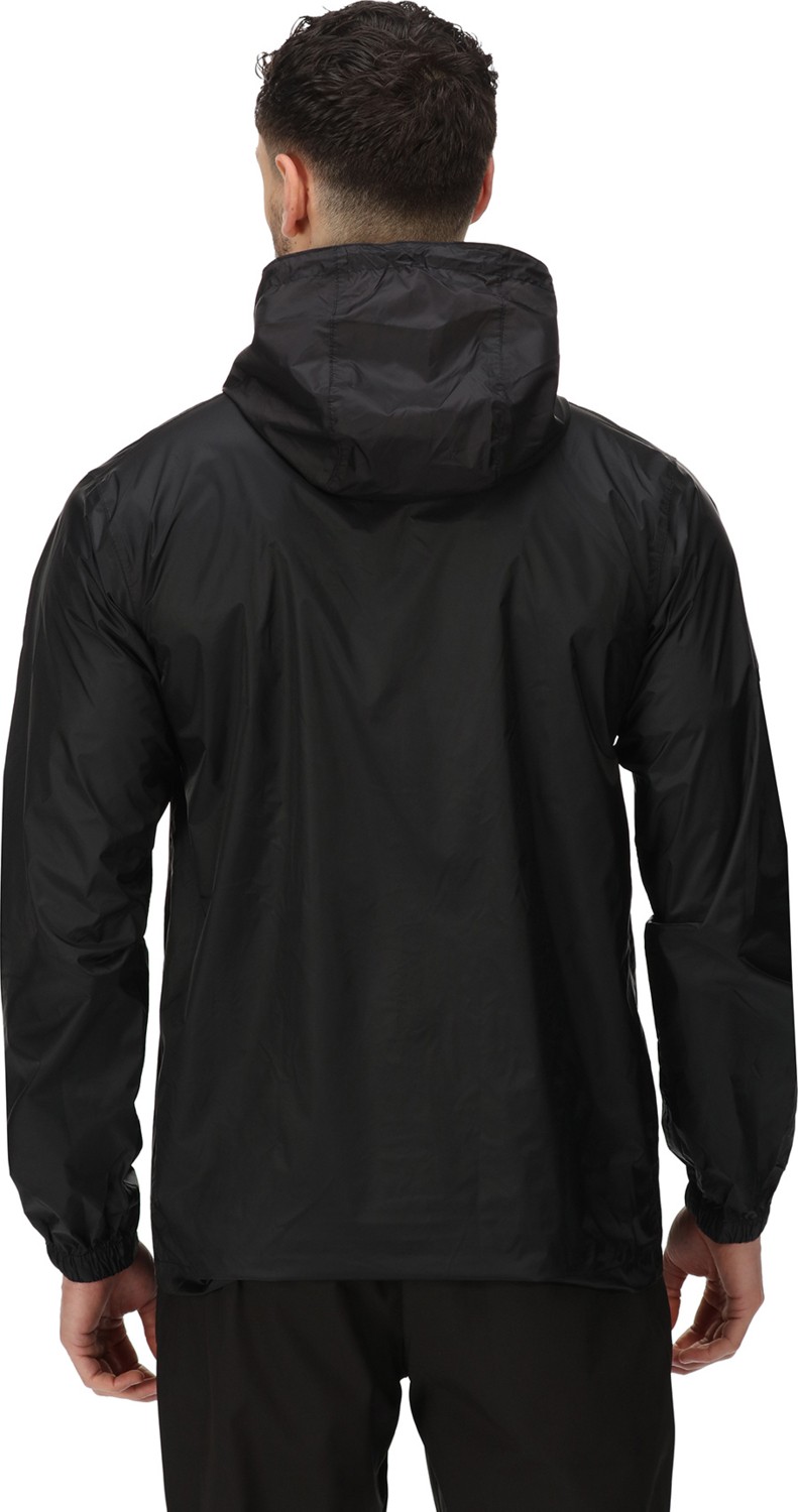 Regatta Siyah Erkek Yağmurluk RMW281 Pack It Jkt Iıı Yağmurluk görsel 3
