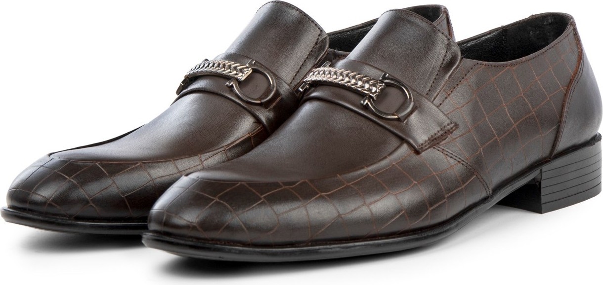 Ducavelli Lunta Deri Erkek Klasik Ayakkabı Loafer Klasik Ayakkabı