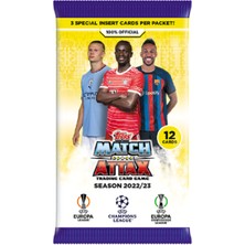 Mythos Cards / Topps UEFA Şampiyonlar Ligi 22/23 Sezonu Resmi Lisanslı Futbolcu Kartları - Match Attax / Multipaket