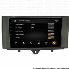 Myway Mercedes Smart Android Carplay Multimedya Navigasyon Ekran Teyp 8GB+128GB