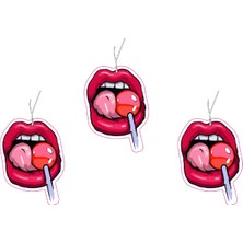 Jet Hızında 3'lü Set Lolipop Araç Kokusu