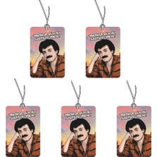 Jet Hızında 5'li Set Müslüm Yakarsa Dünyayı Tasarımlı Oto Kokusu