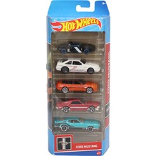 Hot Wheels 5'li Araçlar Ford Mustang