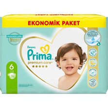 Prima Bebek Bezi Premium Care 6 Numara 35 Adet Eko Paket