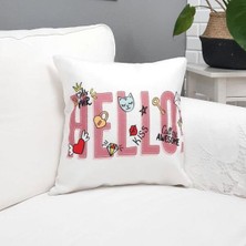 Körfez Kırlent Yılbaşı Temalı Kırlent Kılıfı 43X43CM