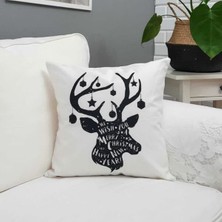 Körfez Kırlent Yılbaşı Temalı Kırlent Kılıfı 43X43CM