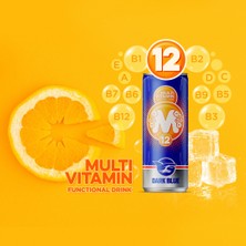 Dark Blue Multivitamin Enerji İçeceği, 250 ml (12'li Paket, 12 adet x 250 ml)