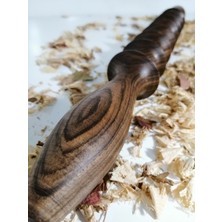 HICOWOOD Doğal Ceviz Mantı Kesme Merdanesi