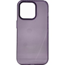 Nettech Apple iPhone 14 Pro Uyumlu Metal Kamera Çerçeveli Arka Koruma