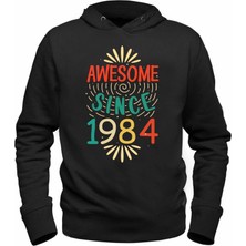 Alfa Tshirt Vintage 1984 Awesome Siyah Tshirt