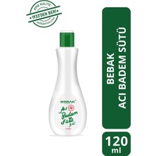 Bebak Acı Badem Sütü Şişe 120 ml 3 Adet