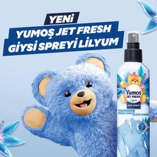 Yumoş Jet Fresh Giysi Spreyi Lilyum 200 Mlx1+Yumoş Konsantre Çamaşır Yumuşatıcısı Lilyum 1440 Mlx1