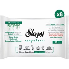 Sleepy Easy Clean Yüzey Temizlik Havlusu 8x15 (120 Yaprak)