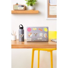 Kt Grup Good Vibes Temalı Laptop Notebook Tablet Sticker Set 8