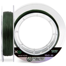 Nomura Braid X9 Moss Green 150 mt Örgü Ip
