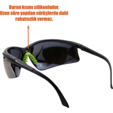 Bisiklet Gözlüğü Uv Korumalı Ayarlanabilir Bisikletçi Antifog Gözlük Aynalı Gümüş