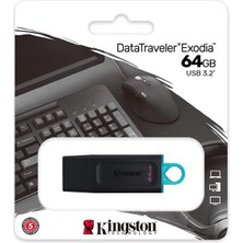 Kingston 64GB Exodia USB 3.2 Gen1 DTX/64GB