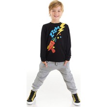Denokids Zap Roket Erkek Çocuk T-Shirt Pantolon Takım