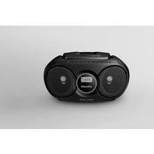 Philips Audio Taşınabilir CD Çalar / Fm Radyo, Dinamik Bas Kuvvetlendirme, Ses Girişi / CD Radyo Philips AZ215B/12 Siyah