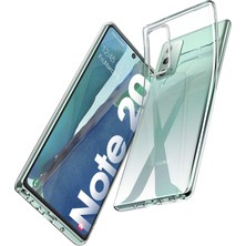 Newface Samsung Galaxy Note 20 Kılıf Lüx Şeffaf Silikon