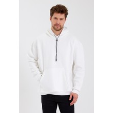 Hanclo  3 Iplik Oversize Kapşonlu Sweatshirt