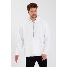 Hanclo  3 Iplik Oversize Kapşonlu Sweatshirt