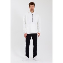 Hanclo  3 Iplik Oversize Kapşonlu Sweatshirt